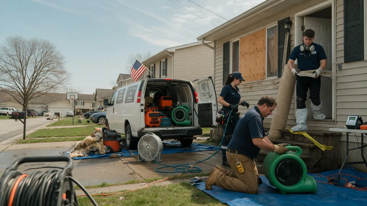 Water Damage Restoration in Renault, IL near me